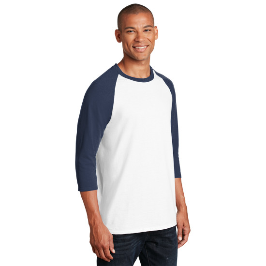 Gildan® Heavy Cotton™ 3/4-Sleeve Raglan T-Shirt
