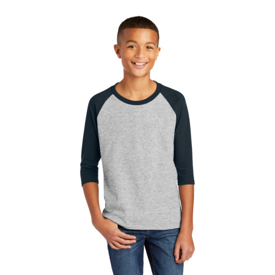 Gildan ® Heavy Cotton ™ Youth 3/4-Sleeve Raglan T-Shirt