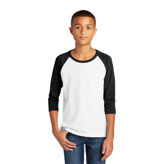 Gildan ® Heavy Cotton ™ Youth 3/4-Sleeve Raglan T-Shirt