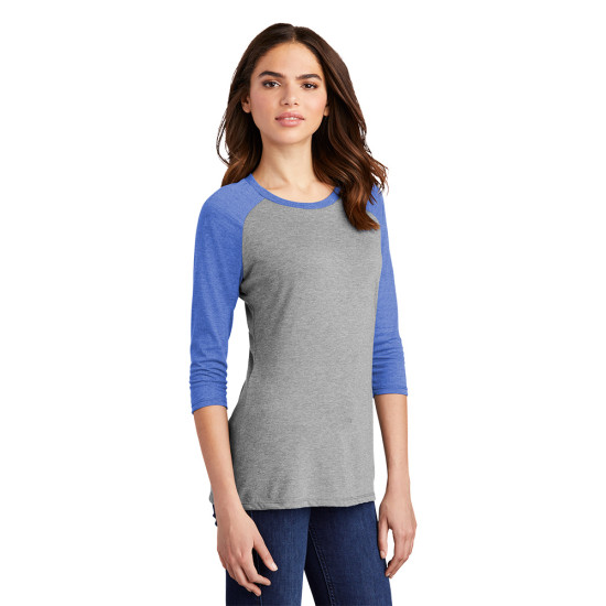 District ® Women’s Perfect Tri ® 3/4-Sleeve Raglan