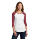 District ® Women’s Fitted Very Important Tee ® 3/4-Sleeve Raglan