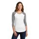 District ® Women’s Fitted Very Important Tee ® 3/4-Sleeve Raglan