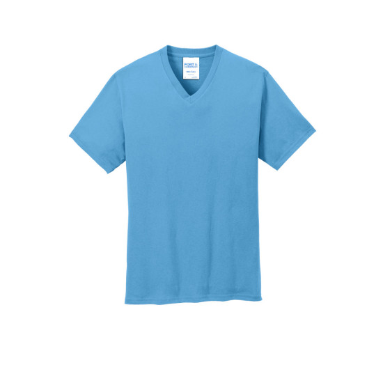 Port & Company® Core Cotton V-Neck Tee