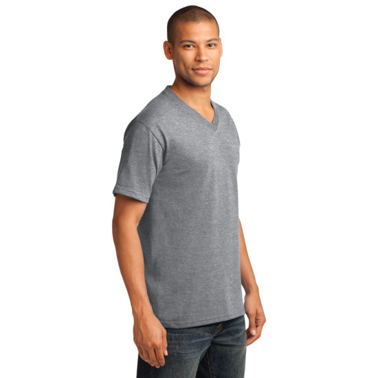 Port & Company® Core Cotton V-Neck Tee