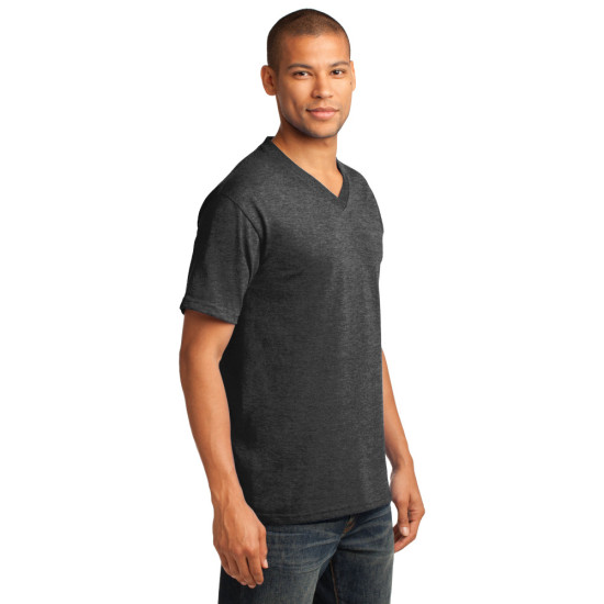 Port & Company® Core Cotton V-Neck Tee