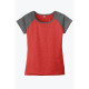 Sport-Tek® Ladies Heather-On-Heather Contender™ Scoop Neck Tee