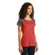Sport-Tek® Ladies Heather-On-Heather Contender™ Scoop Neck Tee