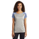 Sport-Tek® Ladies Heather-On-Heather Contender™ Scoop Neck Tee