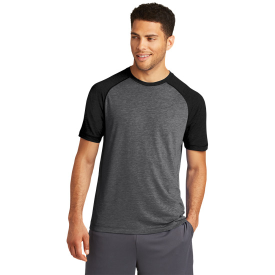 Sport-Tek® PosiCharge® Tri-Blend Wicking Raglan Tee