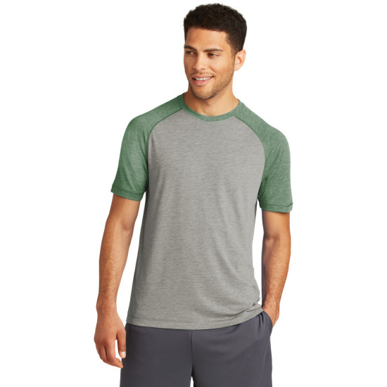 Sport-Tek® PosiCharge® Tri-Blend Wicking Raglan Tee
