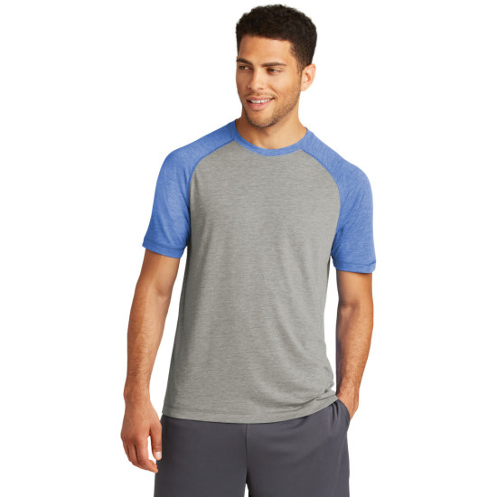 Sport-Tek® PosiCharge® Tri-Blend Wicking Raglan Tee