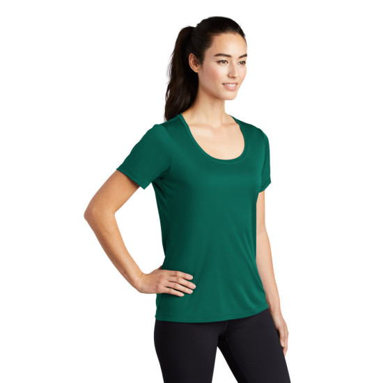Sport-Tek ® Ladies Posi-UV ™ Pro Scoop Neck Tee