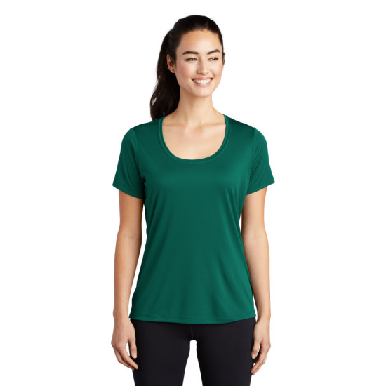 Sport-Tek ® Ladies Posi-UV ™ Pro Scoop Neck Tee