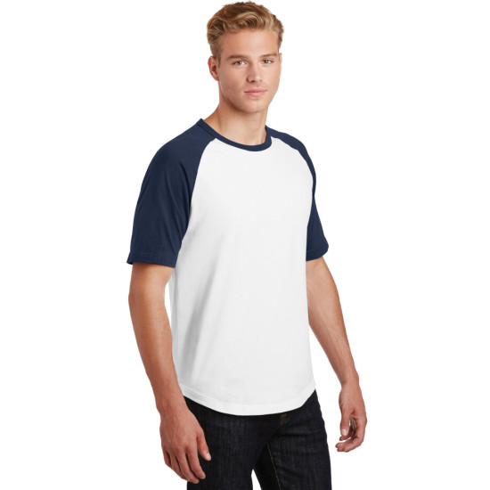 Sport-Tek® Short Sleeve Colorblock Raglan Jersey