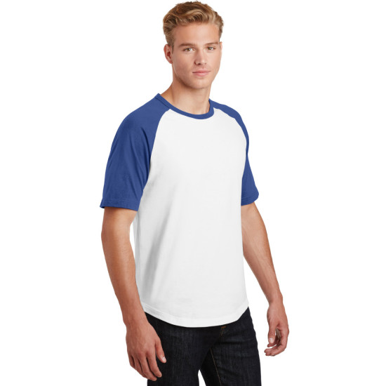 Sport-Tek® Short Sleeve Colorblock Raglan Jersey