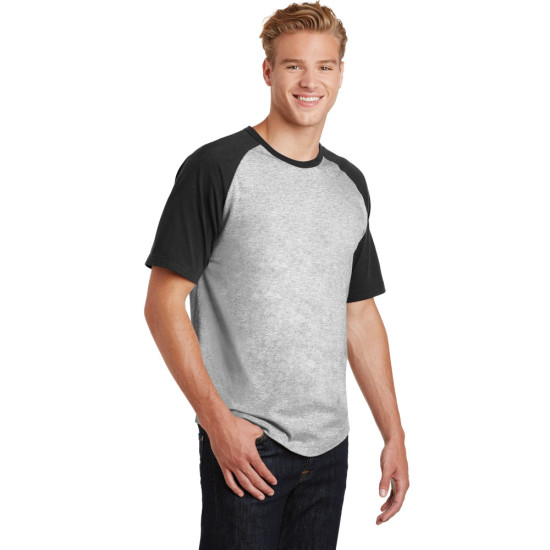 Sport-Tek® Short Sleeve Colorblock Raglan Jersey