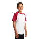 Sport-Tek® Youth Short Sleeve Colorblock Raglan Jersey