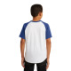 Sport-Tek® Youth Short Sleeve Colorblock Raglan Jersey
