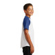 Sport-Tek® Youth Short Sleeve Colorblock Raglan Jersey