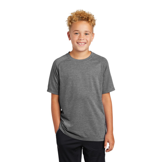 Sport-Tek ® Youth PosiCharge ® Tri-Blend Wicking Raglan Tee