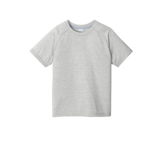 Sport-Tek ® Youth PosiCharge ® Tri-Blend Wicking Raglan Tee