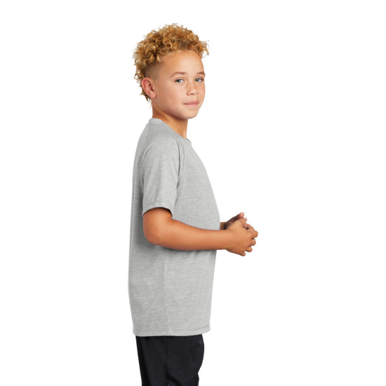 Sport-Tek ® Youth PosiCharge ® Tri-Blend Wicking Raglan Tee