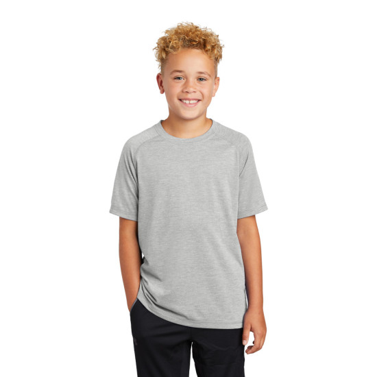 Sport-Tek ® Youth PosiCharge ® Tri-Blend Wicking Raglan Tee
