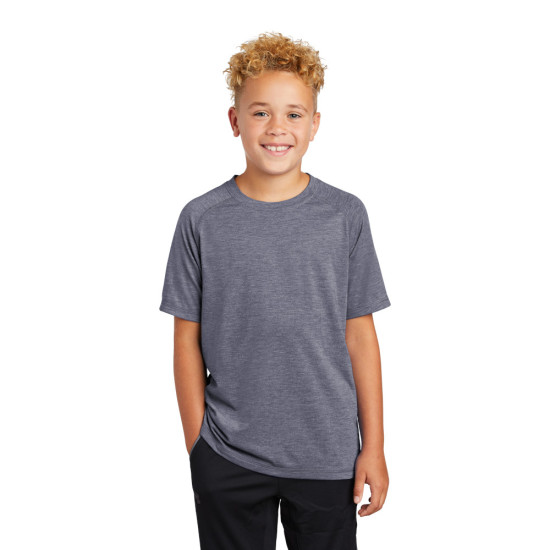Sport-Tek ® Youth PosiCharge ® Tri-Blend Wicking Raglan Tee
