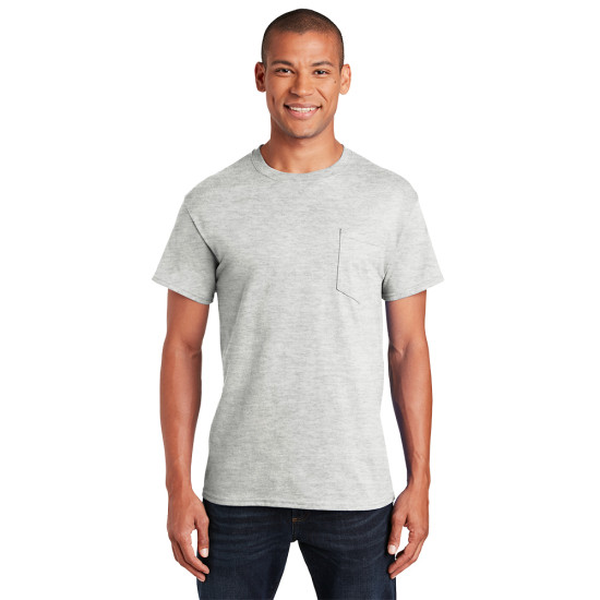Gildan® - Ultra Cotton® 100% Cotton T-Shirt with Pocket
