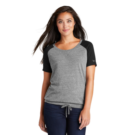 New Era ® Ladies Tri-Blend Performance Cinch Tee