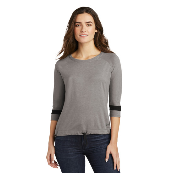 New Era ® Ladies Tri-Blend 3/4-Sleeve Tee