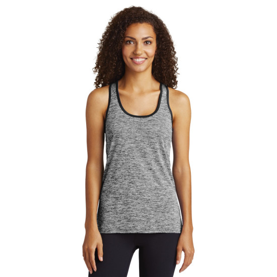 Sport-Tek® Ladies PosiCharge® Electric Heather Racerback Tank
