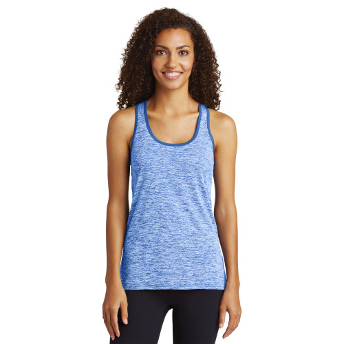 Sport-Tek® Ladies PosiCharge® Electric Heather Racerback Tank