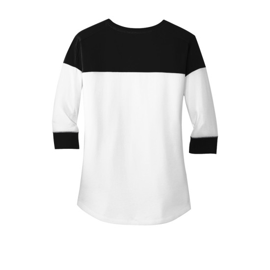 New Era® Ladies Heritage Blend 3/4-Sleeve Baseball Raglan Tee