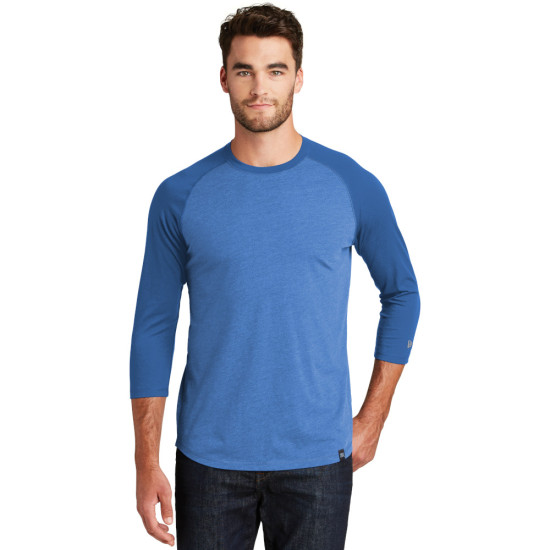 New Era® Heritage Blend 3/4-Sleeve Baseball Raglan Tee