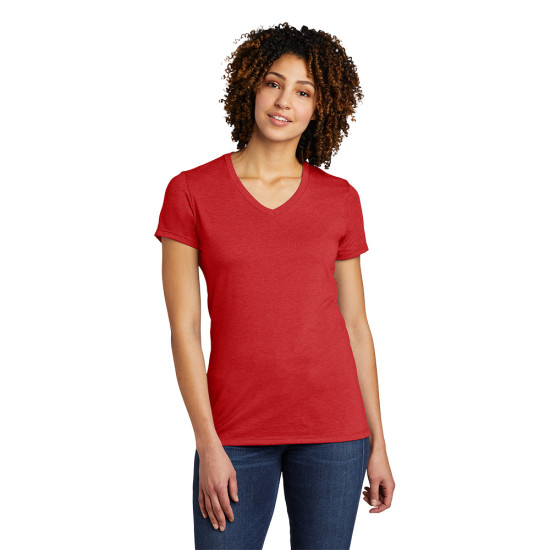 Allmade® Women’s Tri-Blend V-Neck Tee
