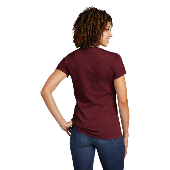 Allmade® Women’s Tri-Blend V-Neck Tee