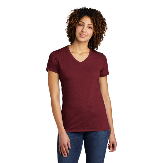 Allmade® Women’s Tri-Blend V-Neck Tee