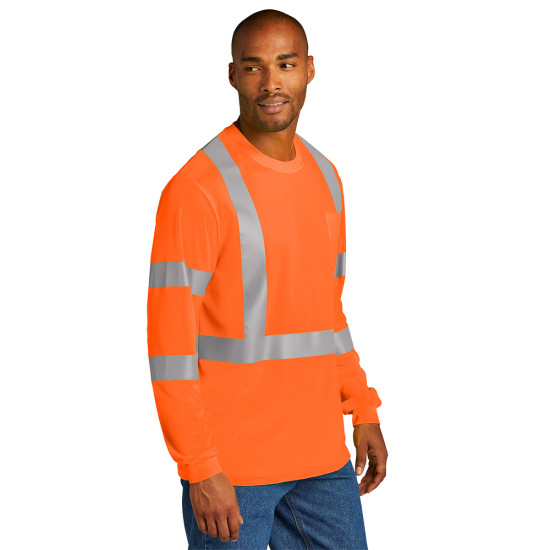 CornerStone® ANSI 107 Class 3 Mesh Long Sleeve Tee