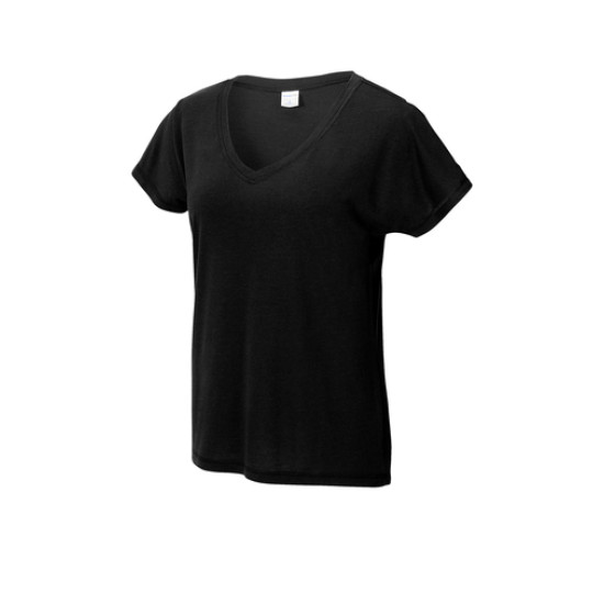 Sport-Tek ® Ladies PosiCharge ® Tri-Blend Wicking Dolman Tee