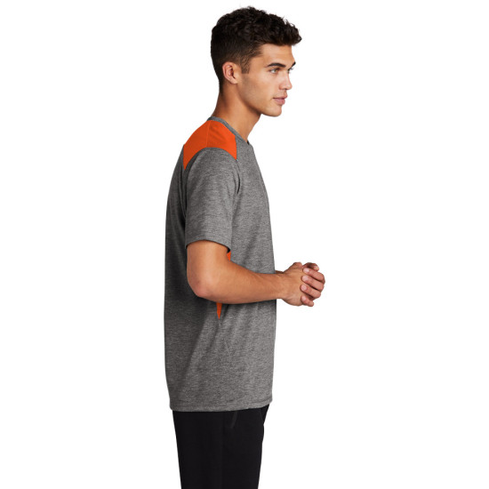 Sport-Tek ® PosiCharge ® Tri-Blend Wicking Draft Tee