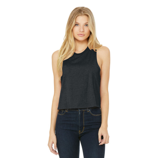 BELLA+CANVAS ® Women’s Racerback Cropped Tank