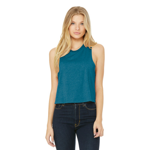 BELLA+CANVAS ® Women’s Racerback Cropped Tank