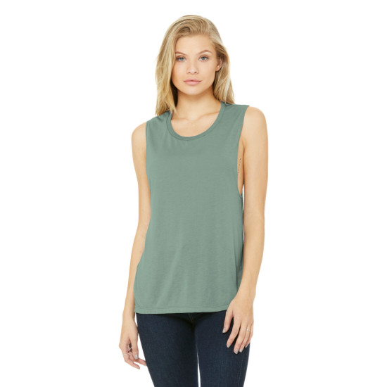 BELLA+CANVAS ® Women’s Flowy Scoop Muscle Tank
