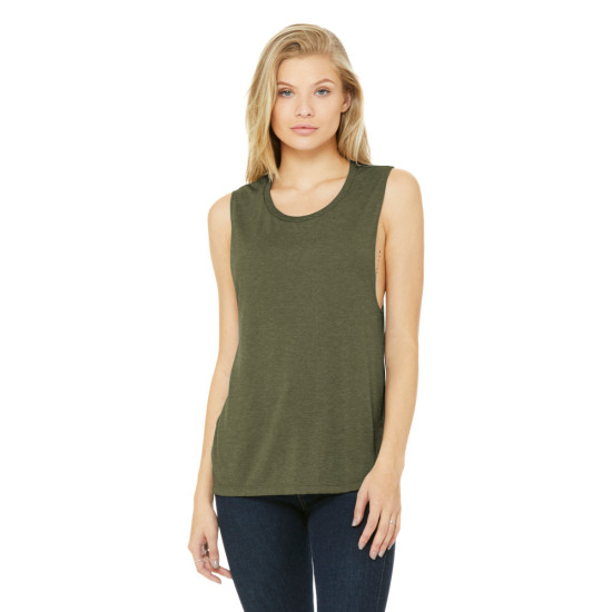 BELLA+CANVAS ® Women’s Flowy Scoop Muscle Tank