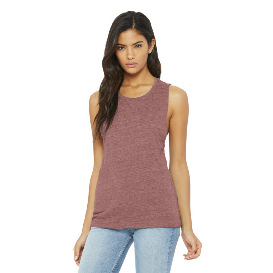 BELLA+CANVAS ® Women’s Flowy Scoop Muscle Tank
