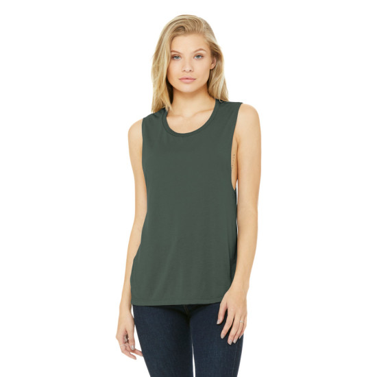 BELLA+CANVAS ® Women’s Flowy Scoop Muscle Tank