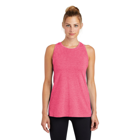 Sport-Tek® Ladies PosiCharge® Tri-Blend Wicking Tank
