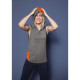 Sport-Tek ® Ladies PosiCharge ® Tri-Blend Wicking Draft Hoodie Tank