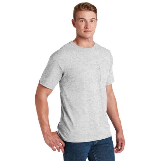 JERZEES® - Dri-Power® Active 50/50 Cotton/Poly Pocket T-Shirt
